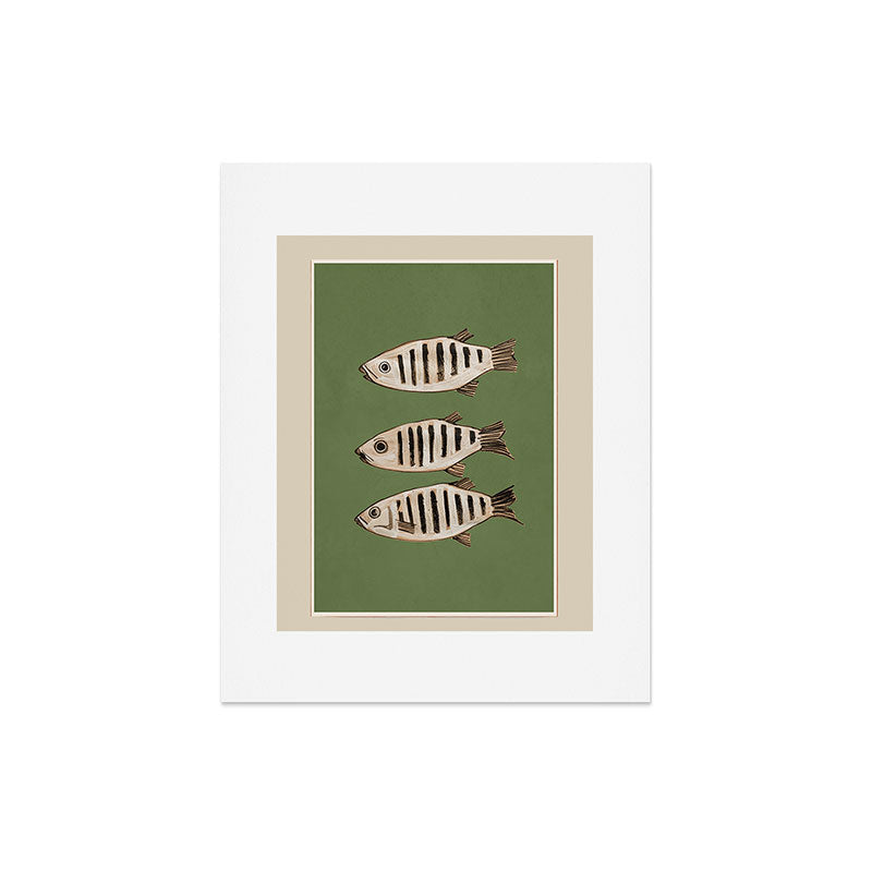Abstract Fish Study II Art Print Gallery Image 4