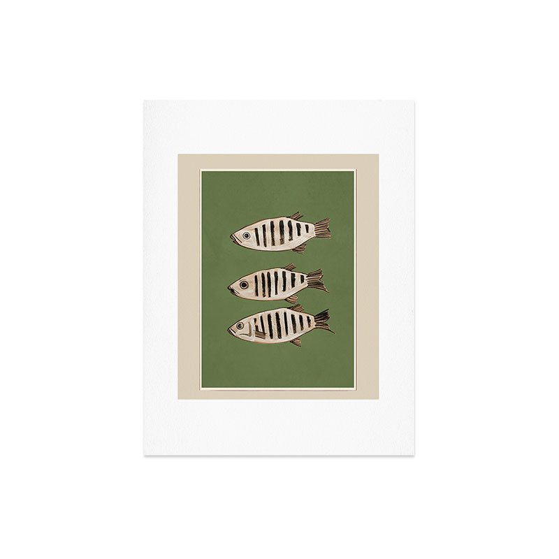 Abstract Fish Study II Art Print Gallery Image 6