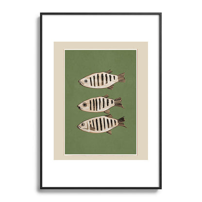 Abstract Fish Study II Framed Art Print Gallery Image 83
