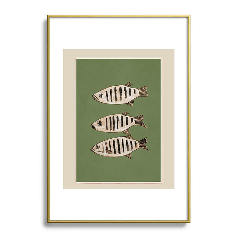 Abstract Fish Study II Framed Art Print Gallery Image 90