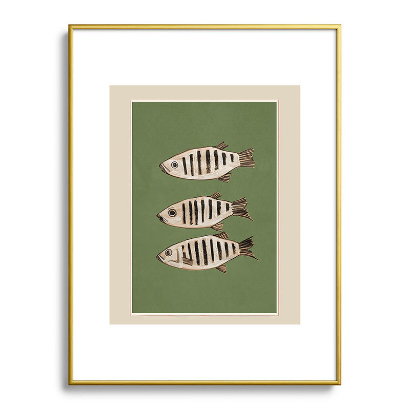 Abstract Fish Study II Framed Art Print Gallery Image 92