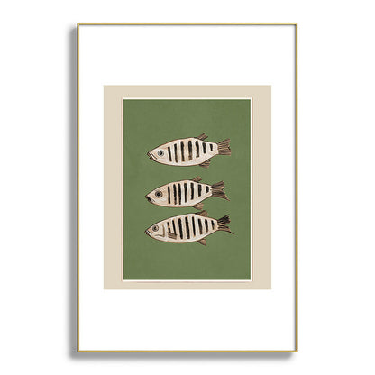 Abstract Fish Study II Framed Art Print Gallery Image 94