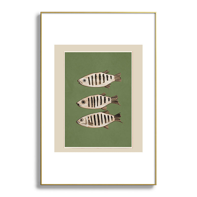 Abstract Fish Study II Framed Art Print Gallery Image 93