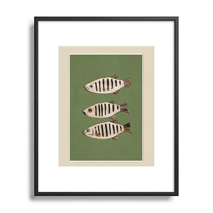 Abstract Fish Study II Framed Art Print Gallery Image 82