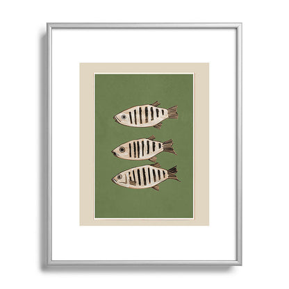 Abstract Fish Study II Framed Art Print Gallery Image 95
