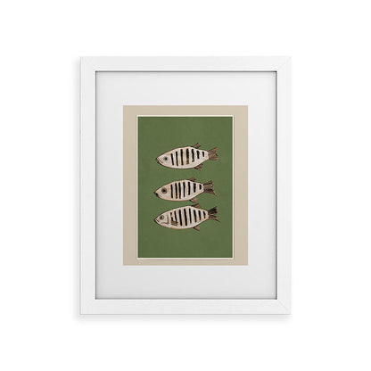 Abstract Fish Study II Framed Art Print Gallery Image 50
