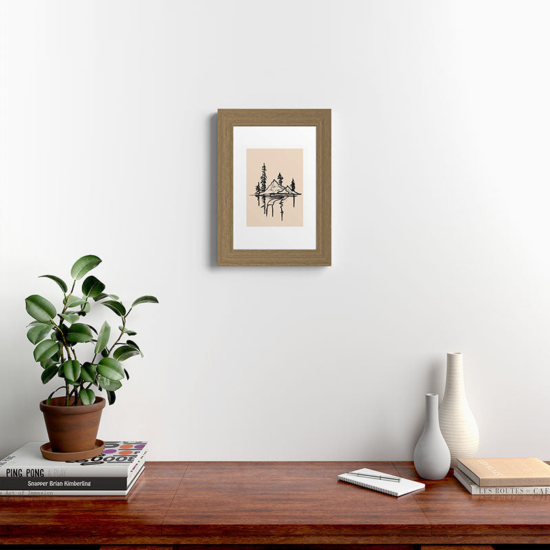 Abstract Landscape II Framed Art Print Gallery Image 38