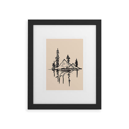 Abstract Landscape II Framed Art Print Gallery Image 32