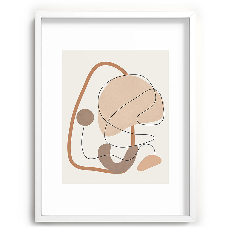 Abstract Line Movement III Framed Art Print Gallery Image 78