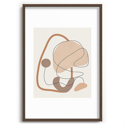 Abstract Line Movement III Framed Art Print Gallery Image 68