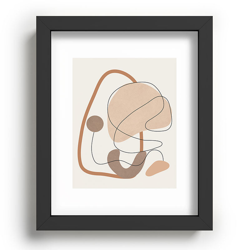 Abstract Line Movement III Framed Art Print Gallery Image 57