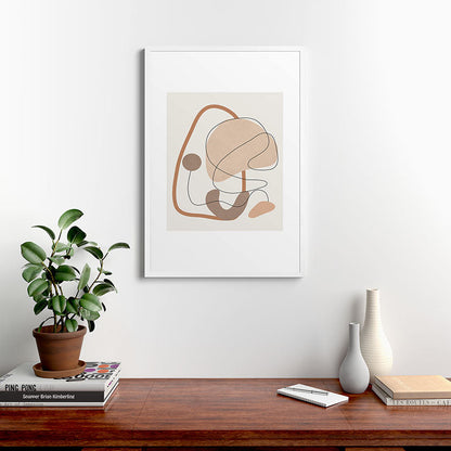Abstract Line Movement III Framed Art Print Gallery Image 27
