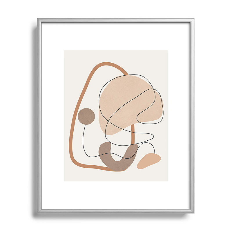 Abstract Line Movement III Framed Art Print Gallery Image 96