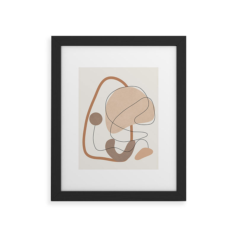 Abstract Line Movement III Framed Art Print Gallery Image 32