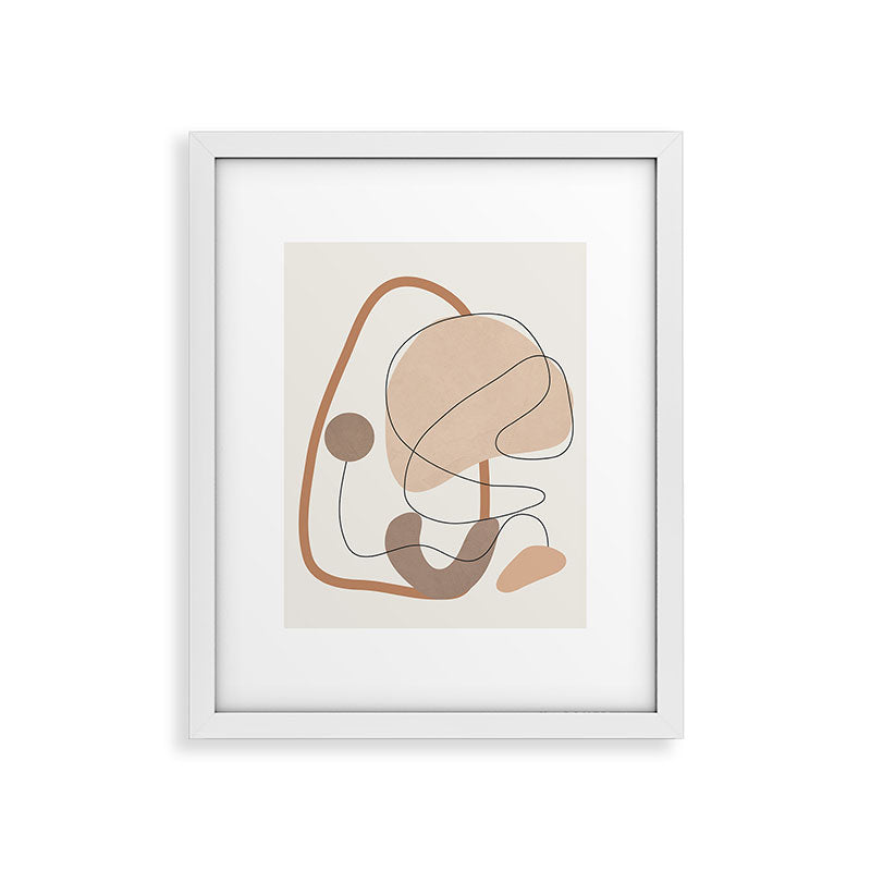 Abstract Line Movement III Framed Art Print Gallery Image 23