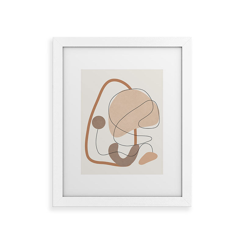 Abstract Line Movement III Framed Art Print Gallery Image 55