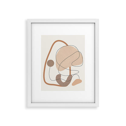 Abstract Line Movement III Framed Art Print Gallery Image 22