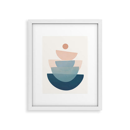 Abstract Minimal Shapes 31 Framed Art Print Gallery Image 30