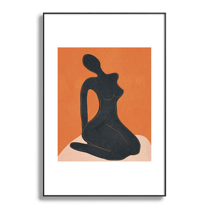 Abstract Nude II Framed Art Print Gallery Image 86