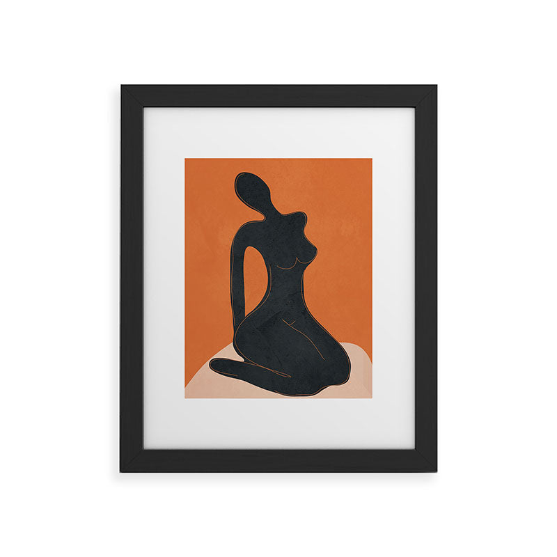 Abstract Nude II Framed Art Print Gallery Image 30