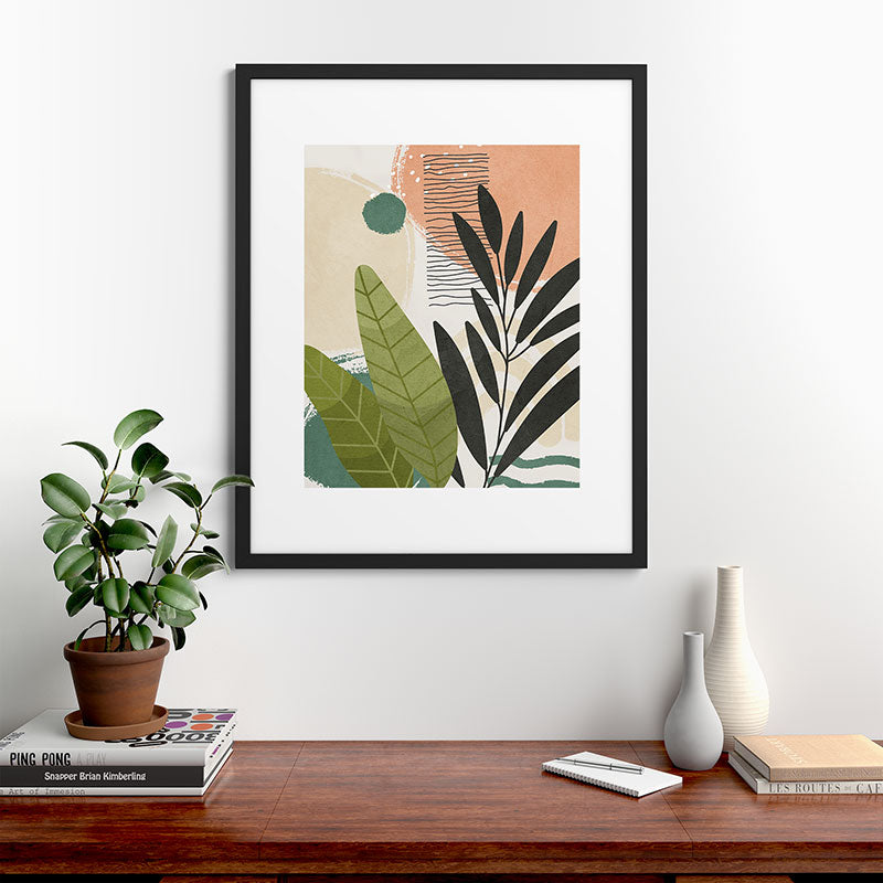 Elegant Shapes 28 Framed Art Print Gallery Image 35
