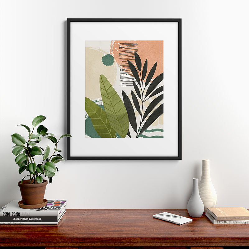 Elegant Shapes 28 Framed Art Print Gallery Image 7