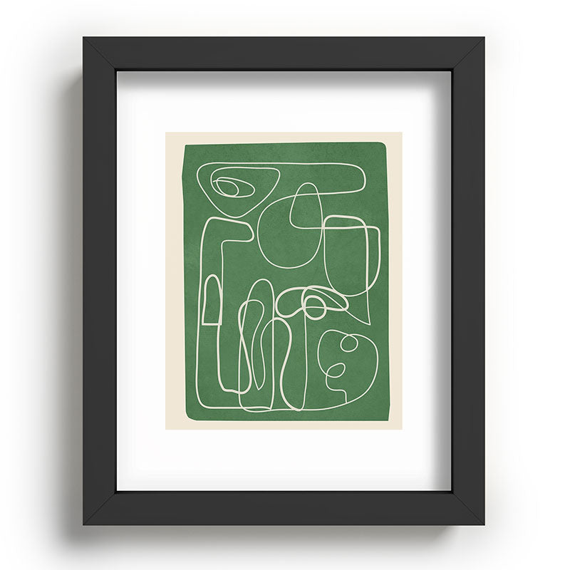 Lines in Space 7 Framed Art Print Gallery Image 57