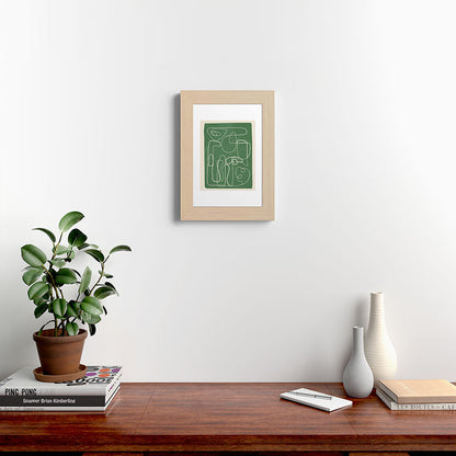 Lines in Space 7 Framed Art Print Gallery Image 45