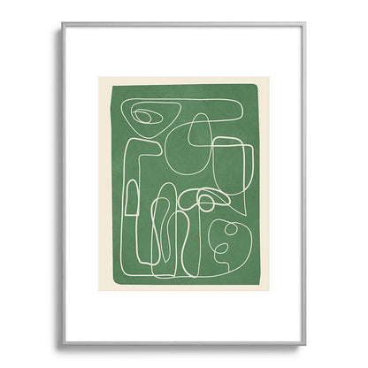 Lines in Space 7 Framed Art Print Gallery Image 99
