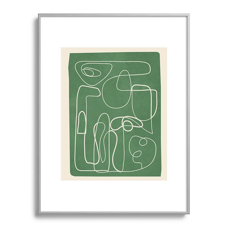 Lines in Space 7 Framed Art Print Gallery Image 98