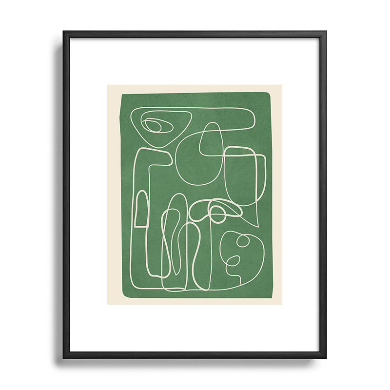 Lines in Space 7 Framed Art Print Gallery Image 81