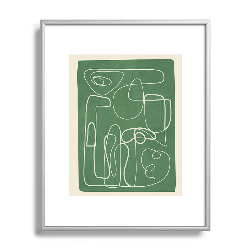 Lines in Space 7 Framed Art Print Gallery Image 96