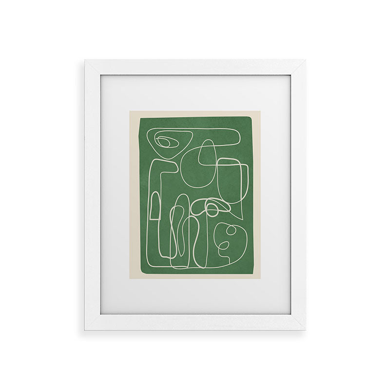 Lines in Space 7 Framed Art Print Gallery Image 55