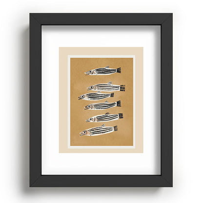 Minimal Fish Study Framed Art Print Gallery Image 58