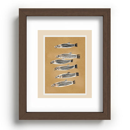 Minimal Fish Study Framed Art Print Gallery Image 64
