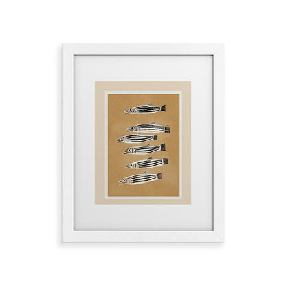 Minimal Fish Study Framed Art Print Gallery Image 55