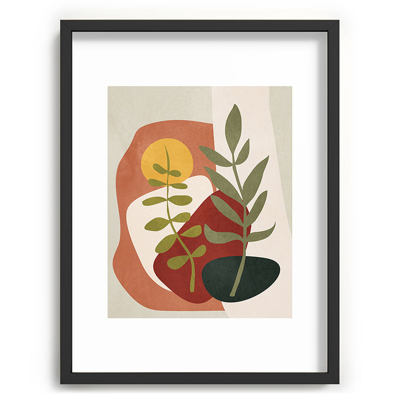 Two Abstract Branches Framed Art Print Gallery Image 60