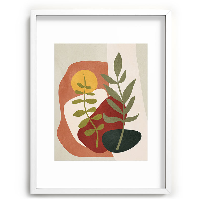 Two Abstract Branches Framed Art Print Gallery Image 78