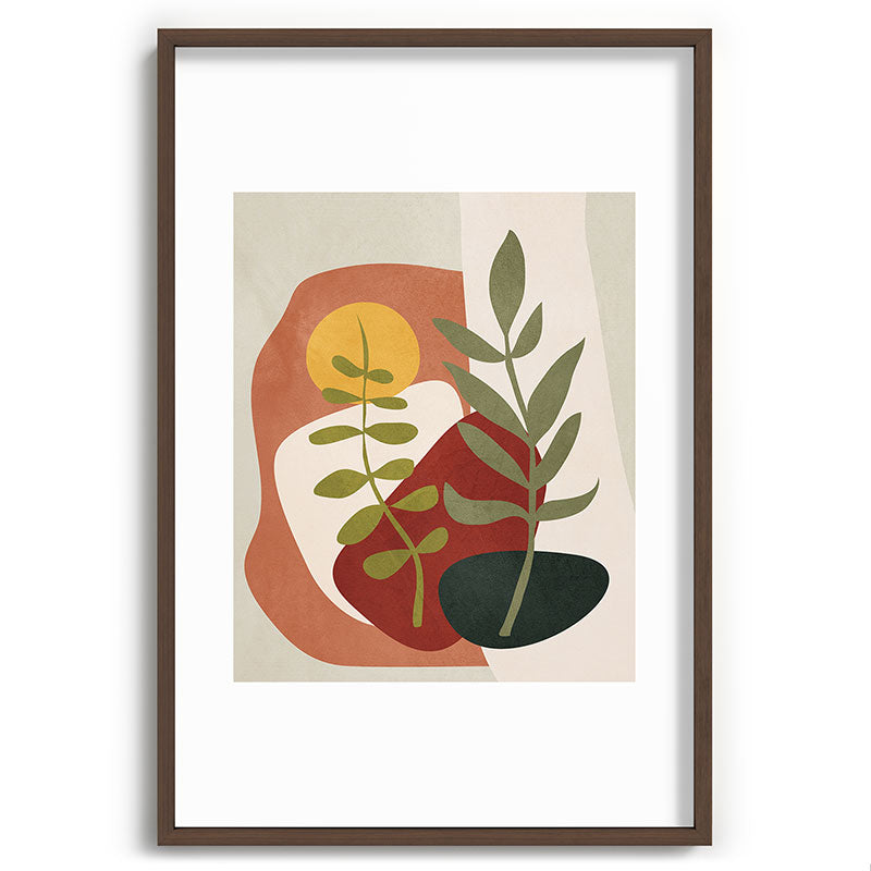 Two Abstract Branches Framed Art Print Gallery Image 68