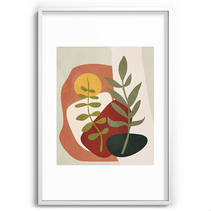 Two Abstract Branches Framed Art Print Gallery Image 80