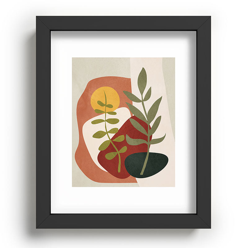 Two Abstract Branches Framed Art Print Gallery Image 57