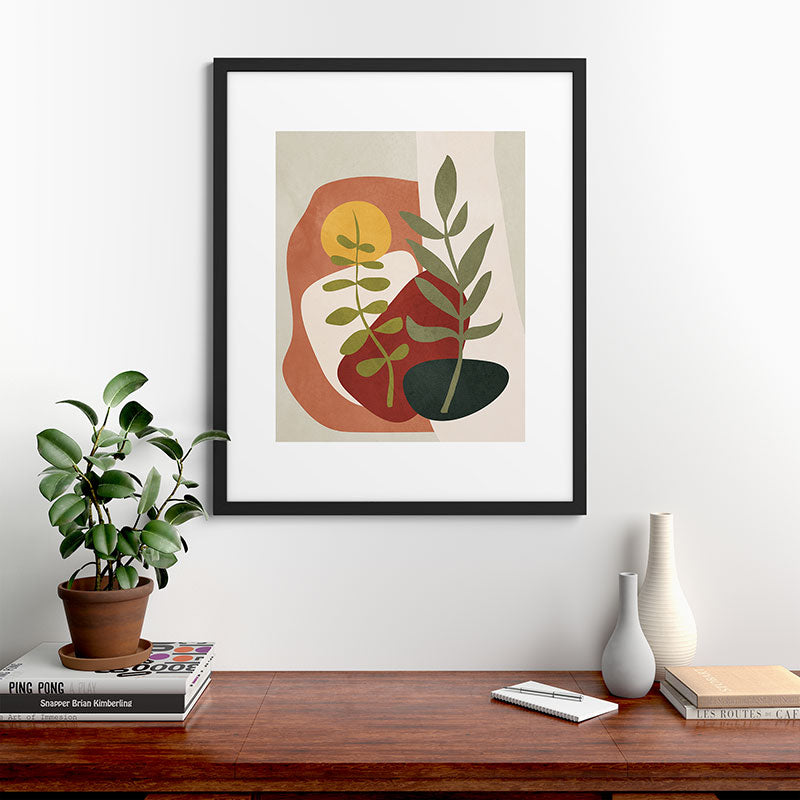 Two Abstract Branches Framed Art Print Gallery Image 35