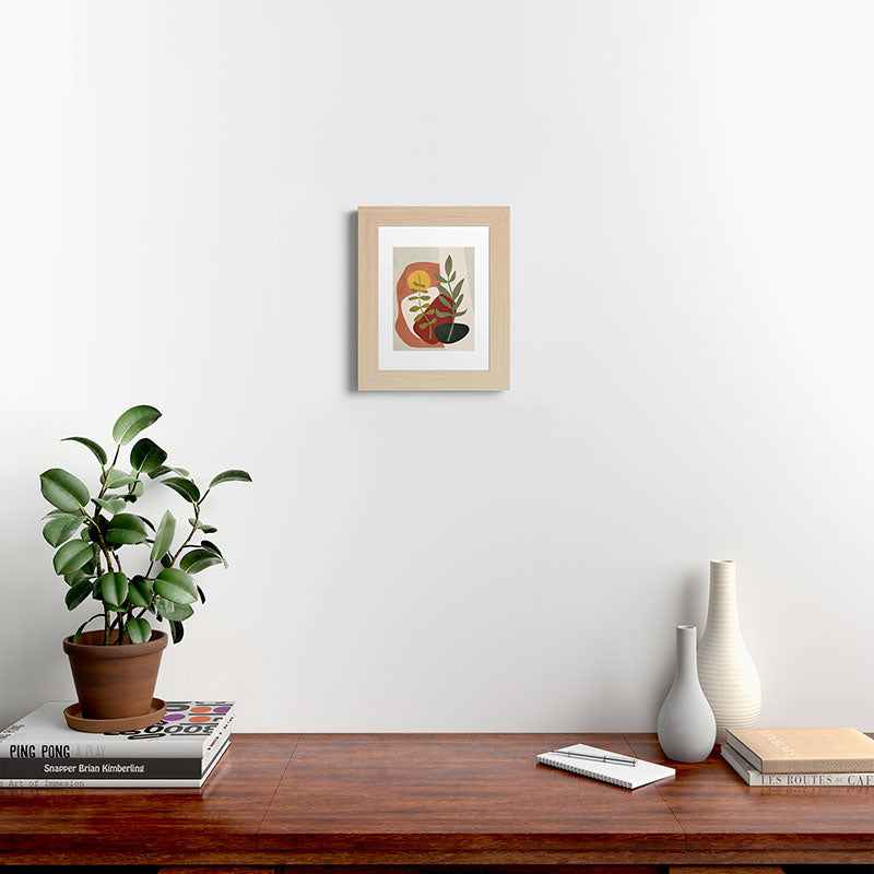 Two Abstract Branches Framed Art Print Gallery Image 44