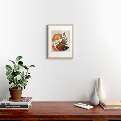 Two Abstract Branches Framed Art Print Gallery Image 17