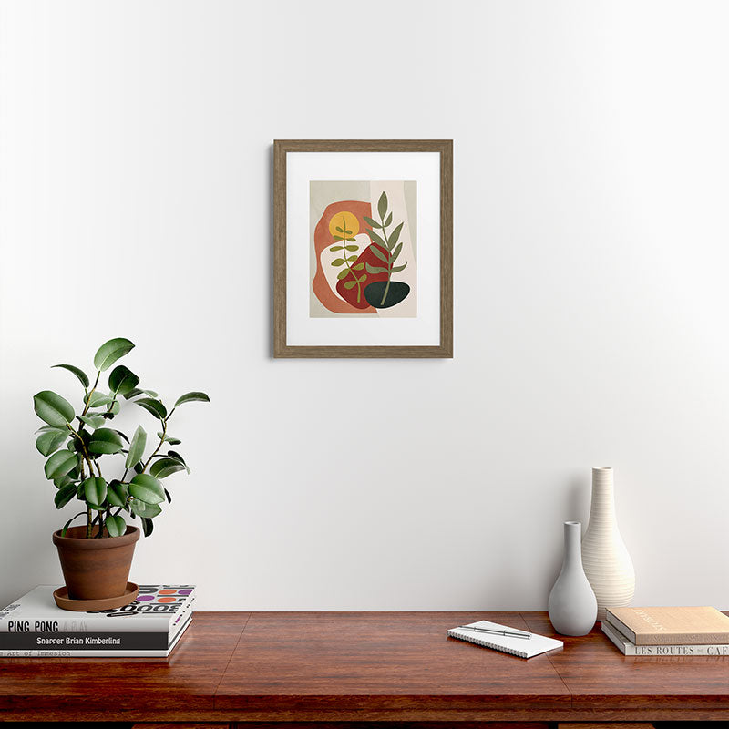 Two Abstract Branches Framed Art Print Gallery Image 39