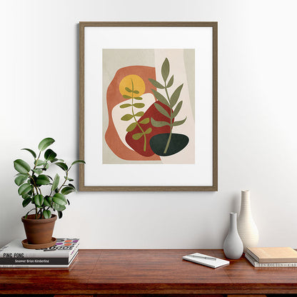 Two Abstract Branches Framed Art Print Gallery Image 42