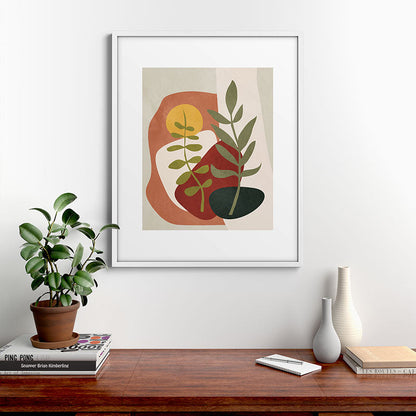 Two Abstract Branches Framed Art Print Gallery Image 28
