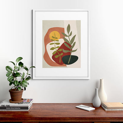 Two Abstract Branches Framed Art Print Gallery Image 56
