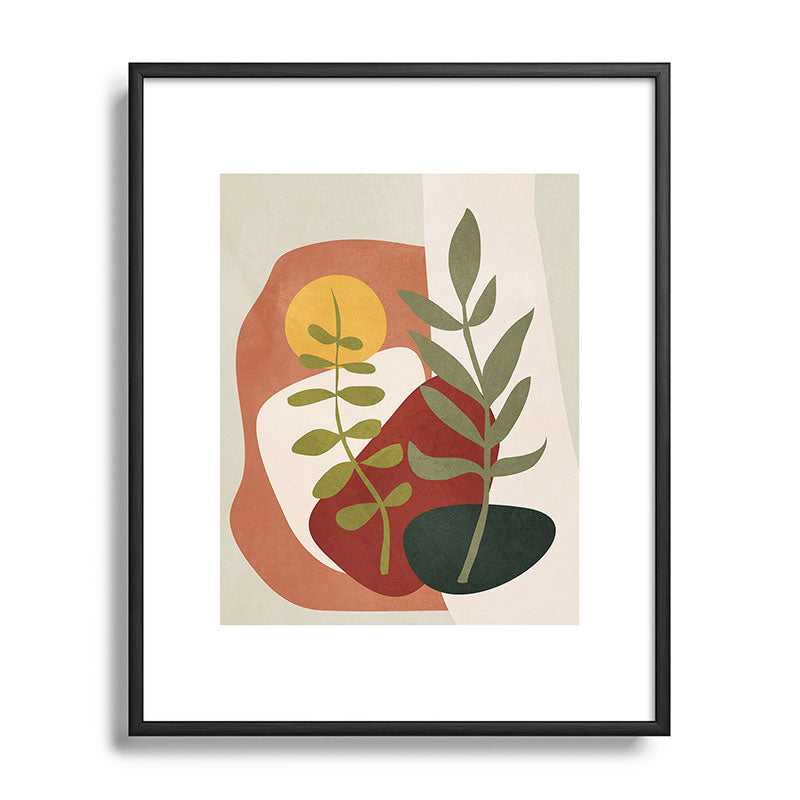 Two Abstract Branches Framed Art Print Gallery Image 82