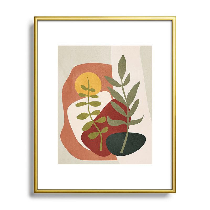Two Abstract Branches Framed Art Print Gallery Image 88